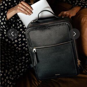 CALPAK Kaya 15 inch Laptop Backpack in Black